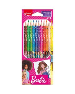 Bojice bezdrvne Maped Barbie 12/1