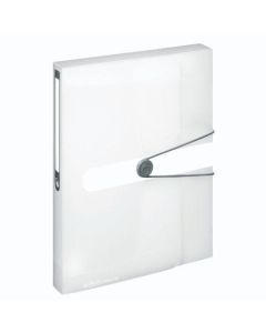 Mapa A4 s gumicom, PP, hrbat 40 mm, Easy orga to go, Herlitz, prozirna