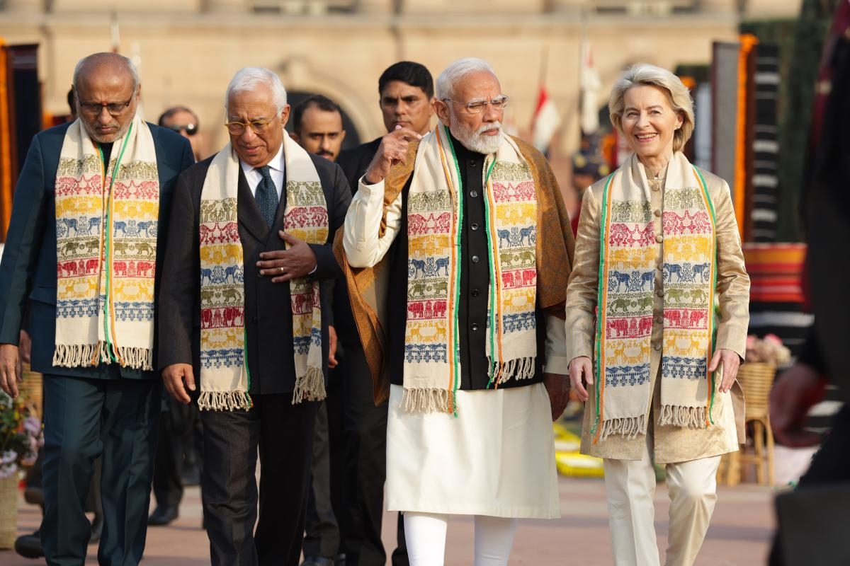 Visit of Ursula von der Leyen, President of the European Commission, to India