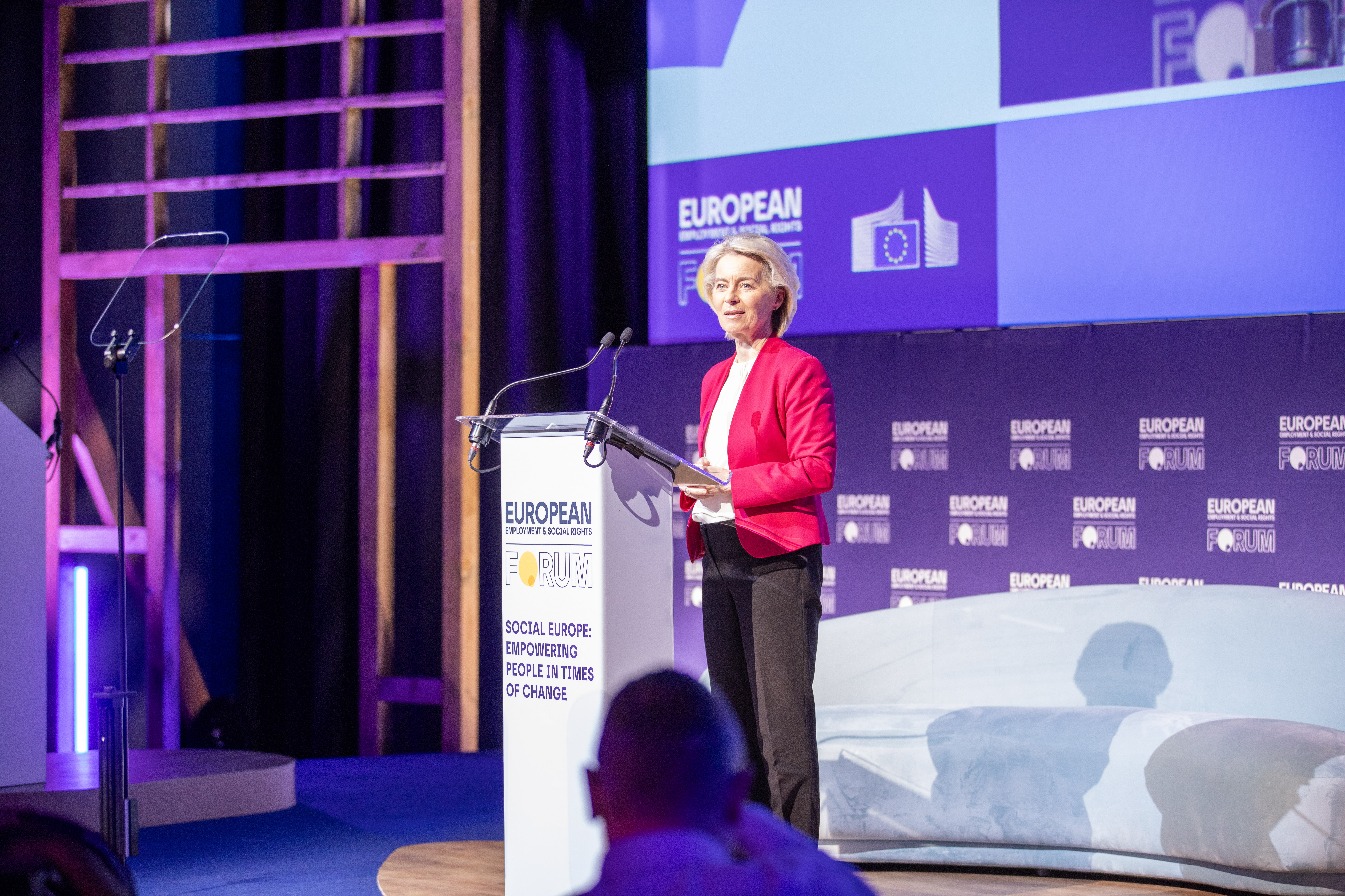 Social Forum 2026 - Day 1 - Commission President von der Leyen holding the opening speech