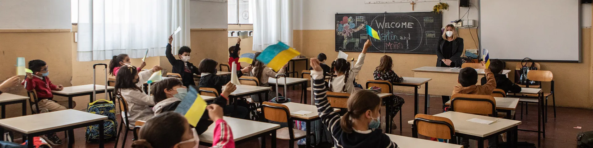 Support to people fleeing the war in Ukraine