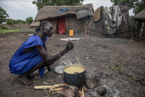 El hambre y el conflicto en Sudán del Sur: familias atrapadas en el estado de Jonglei