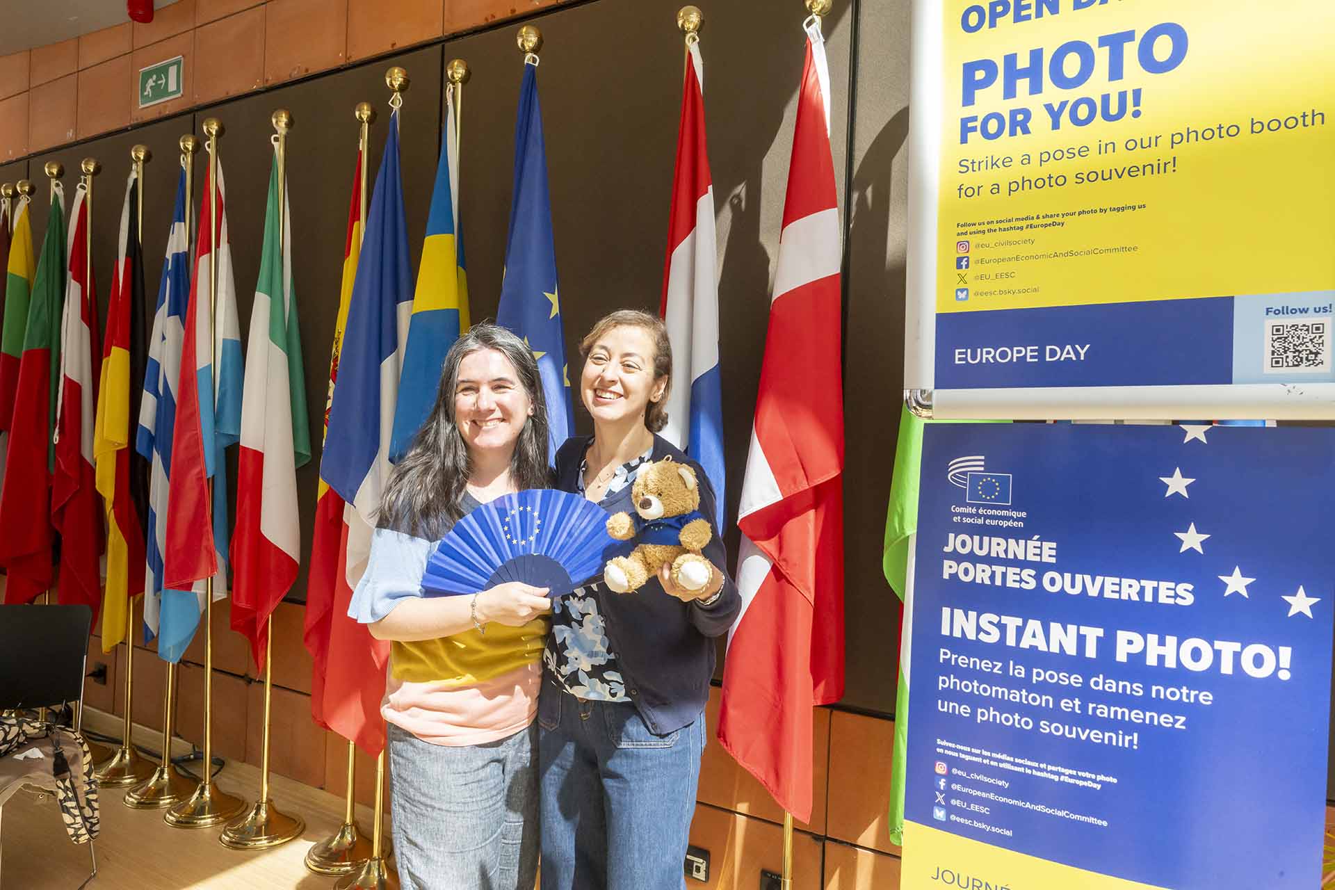 Fotomatón en las Jornadas de Puertas Abiertas del CESE