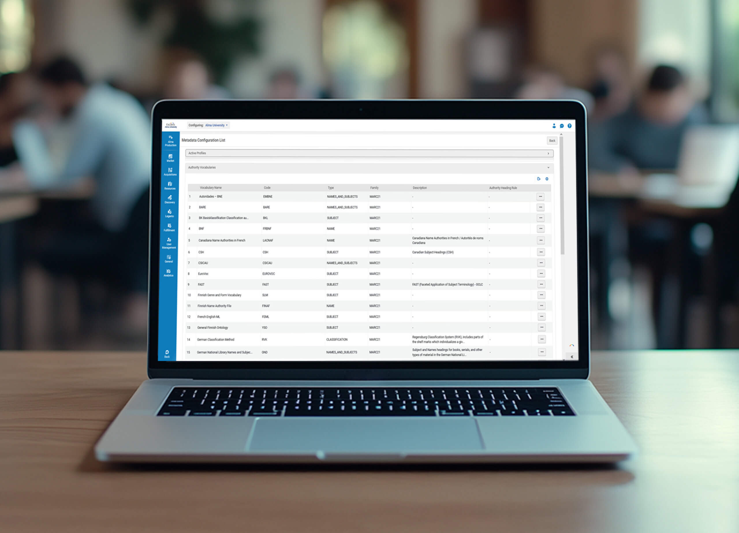 library metadata optimization