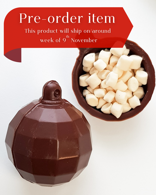 Hot Chocolate Bauble Bomb