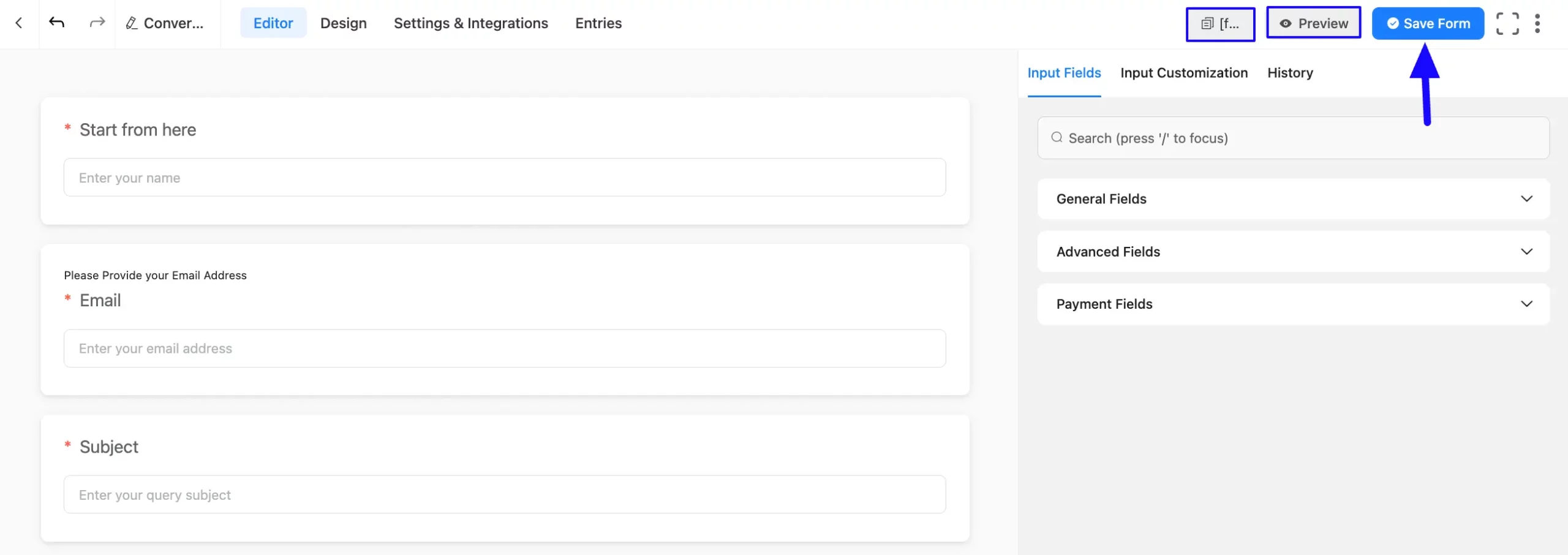 4. Save Form button scaled 47396