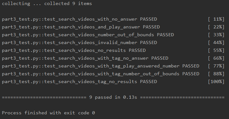 Part 3 Tests Screenshot