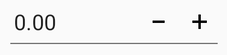 Show numeric updown control
