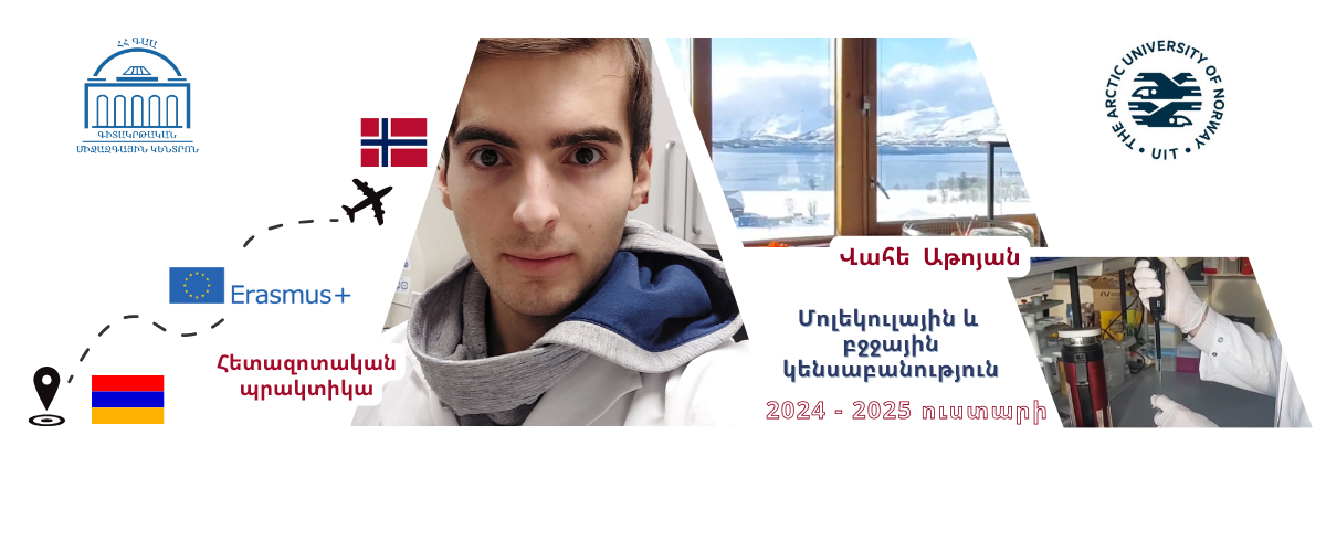 Erasmus+ Research Internship: Vahe Atoyan, The Arctic University of Norway