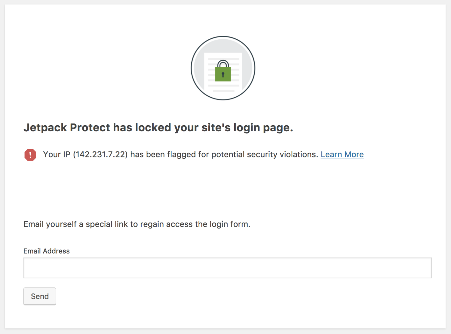 bloqueado por protección