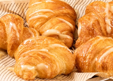 Cheddar's Baked in-house croissants