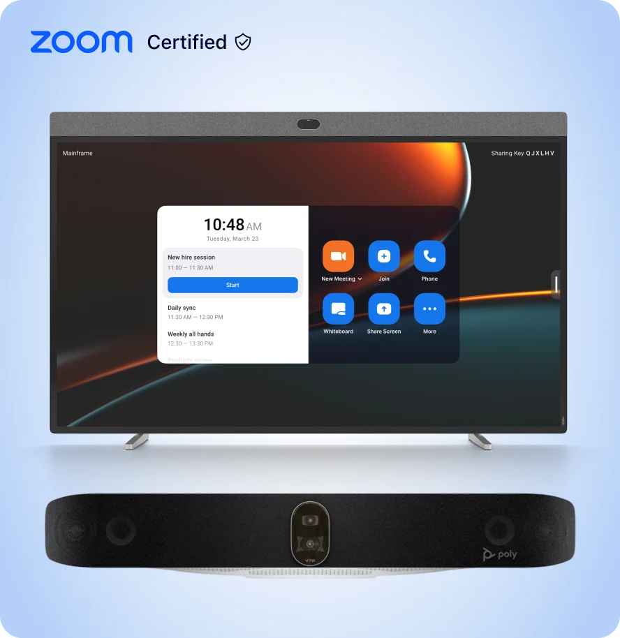 Learn about hardware built for Zoom Rooms