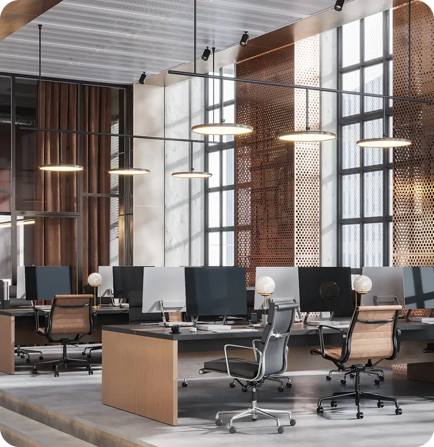 What is hot desking?