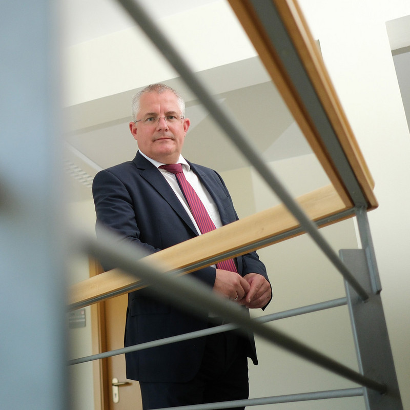 Das Bild zeigt Markus Behrens, Leiter der Regionaldirektion der Arbeitsagentur für Sachsen-Anhalt und Thüringen.