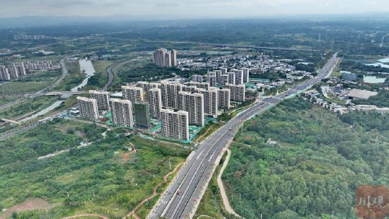 图集丨成都：益州大道南延线天府新区境内段全线贯通