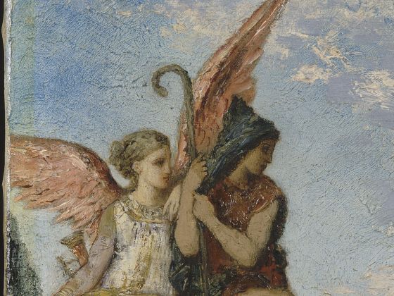 Hésiode et la Muse