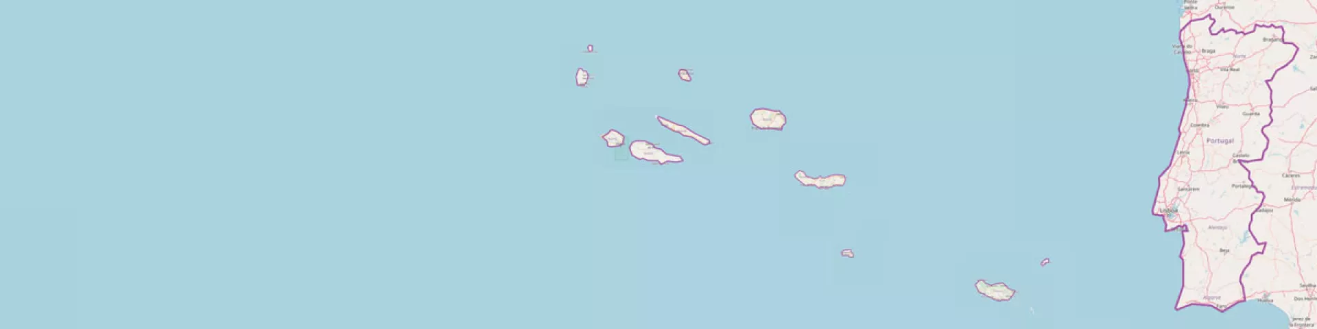 Map of Portugal