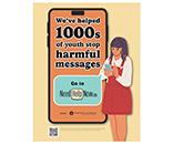 Image: NeedHelpNow.ca – "We've Helped 1000s" Poster