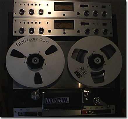Otari TD7500 reel tape deck with 2 AF-206 recording amplifiers in the Reel2ReelTexas.com's vintage recording collection