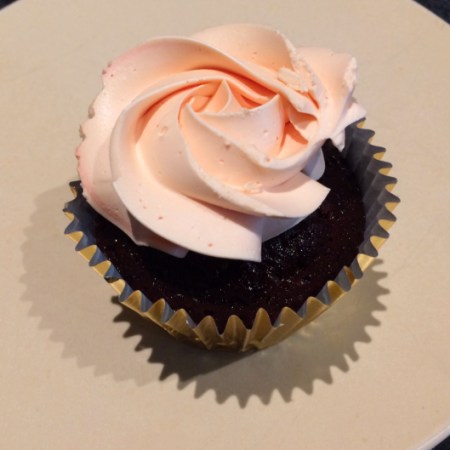 Birthday cupcake, courtesy of my colleagues | Photo by Tseen