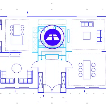 add hotspot pointers on virtual floor plans
