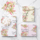 Search for wedding wrapping paper Floral