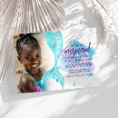 Search for mermaid birthday invitations Whimsical