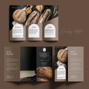 Modern Bakery Trifold  Brochure