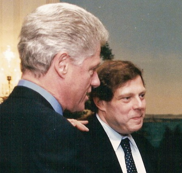 Mark Penn and Bill Clinton