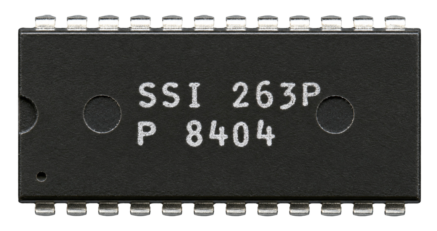 Original Silicon Systems SSI-263P speech synthesizer chip