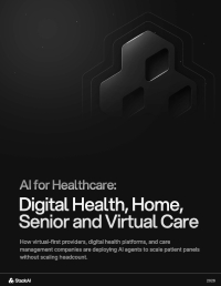 AI for Healthcare: Digital Health, Home, Senior and Virtual Care