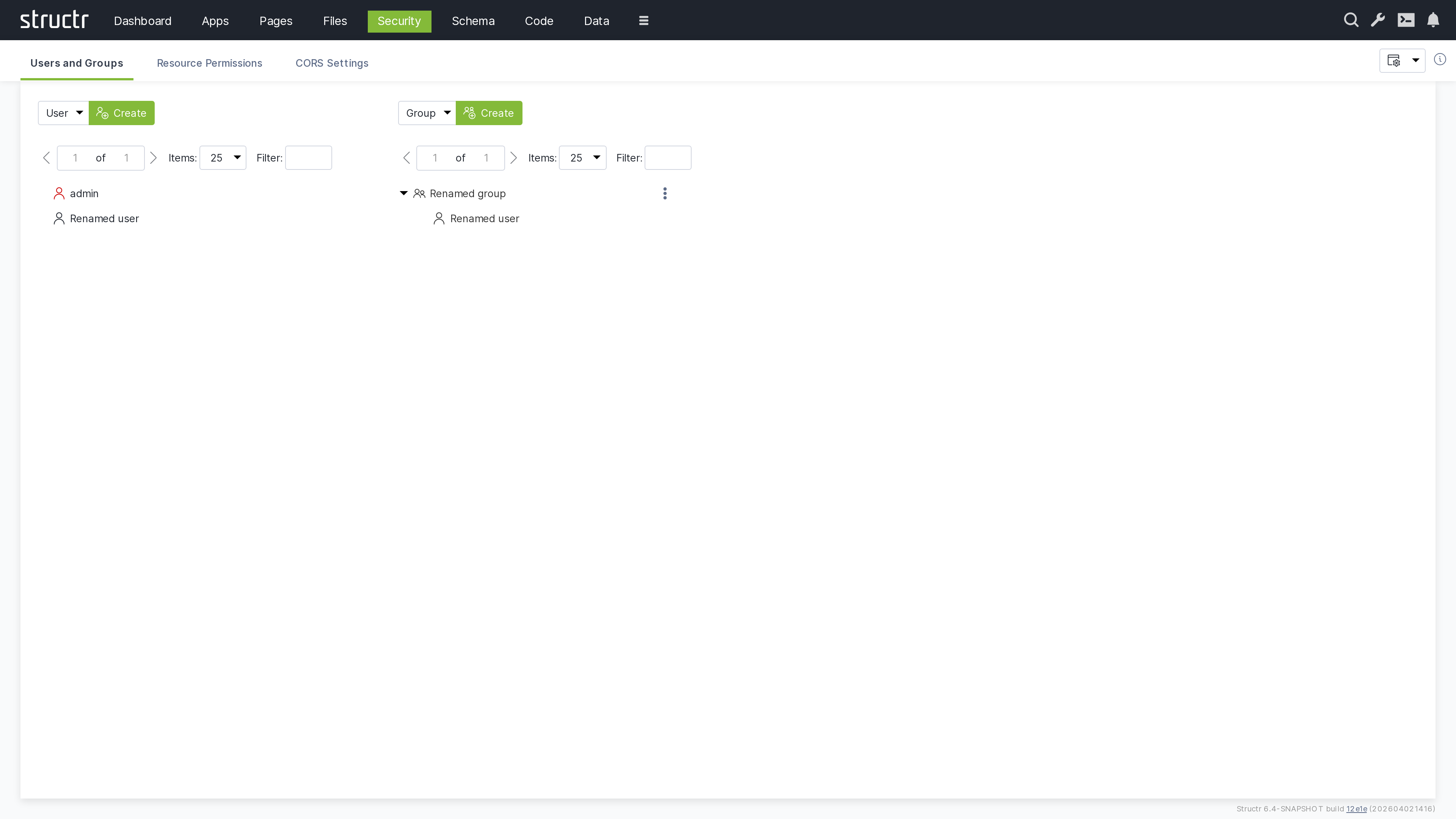User in Group