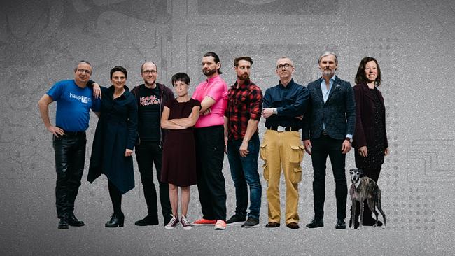 Peter Weinberger, Elisabeth Oberzaucher, Florian Freitstetter, Ursula Hollenstein, Martin Puntigam, Martin Moder, Gunkl, Helmut Jungwirth, Ruth Grützbauch und Woody