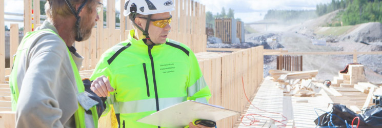 People in construction work