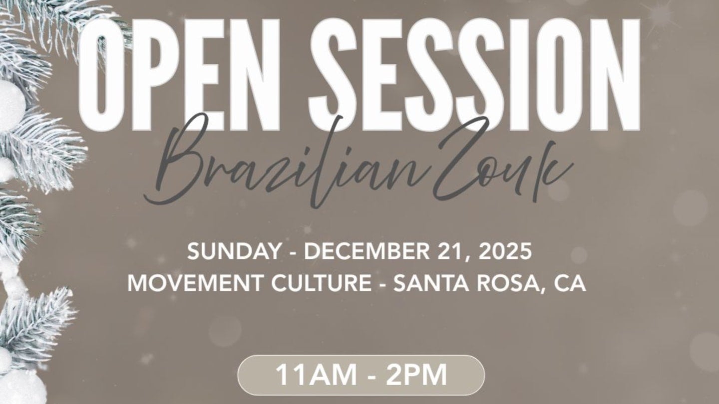 socozouk December Open Sessions: Brazilian Zouk