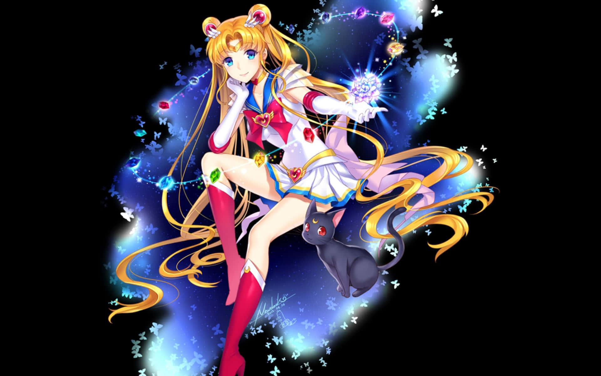 Sailor Moon Pfp Taustakuva