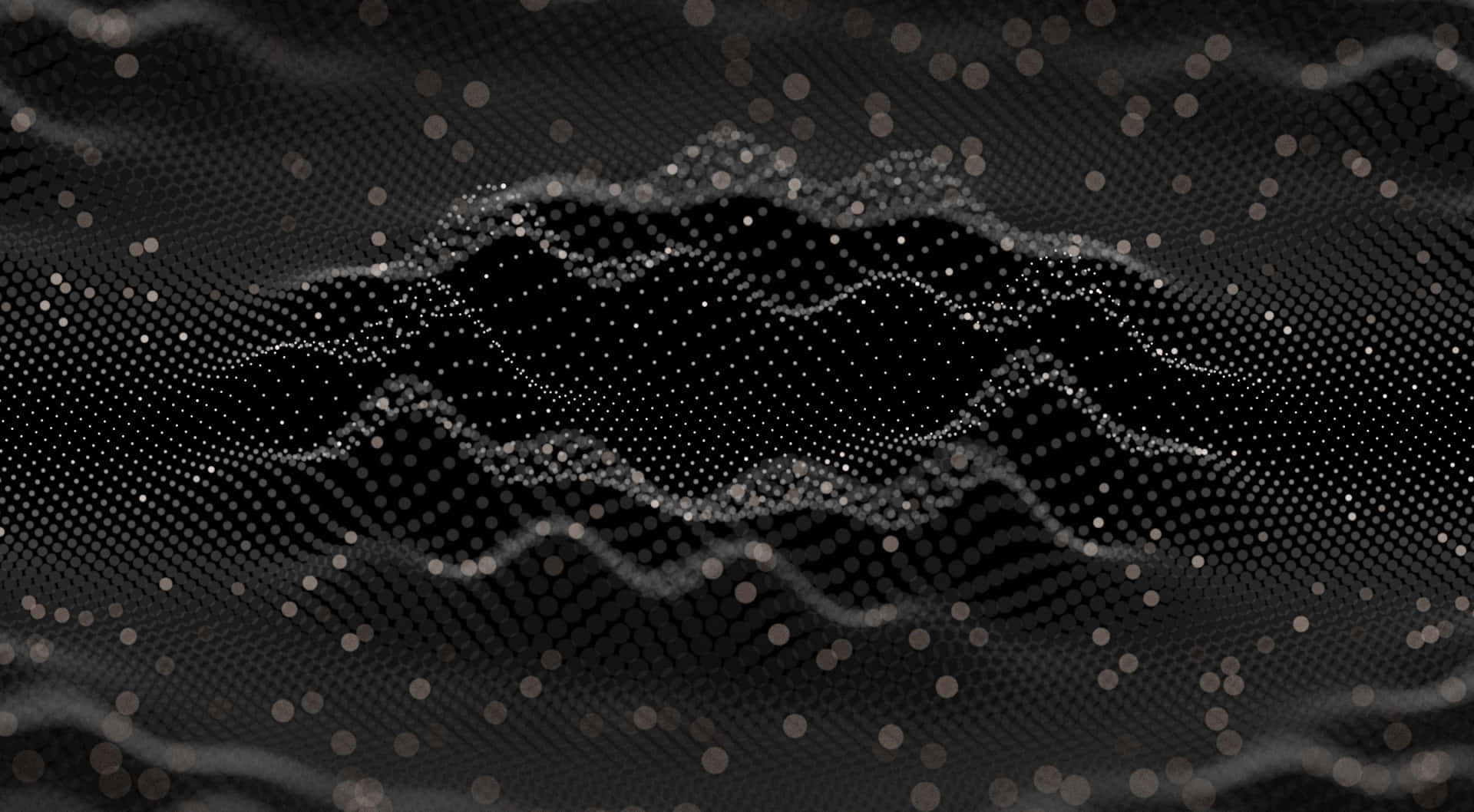 Motif D'ondes Sonores Abstrait Fond d'écran