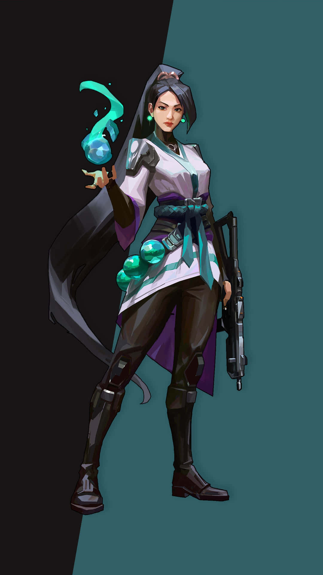 Upplevandroid Valorant Medan Du Är På Språng.