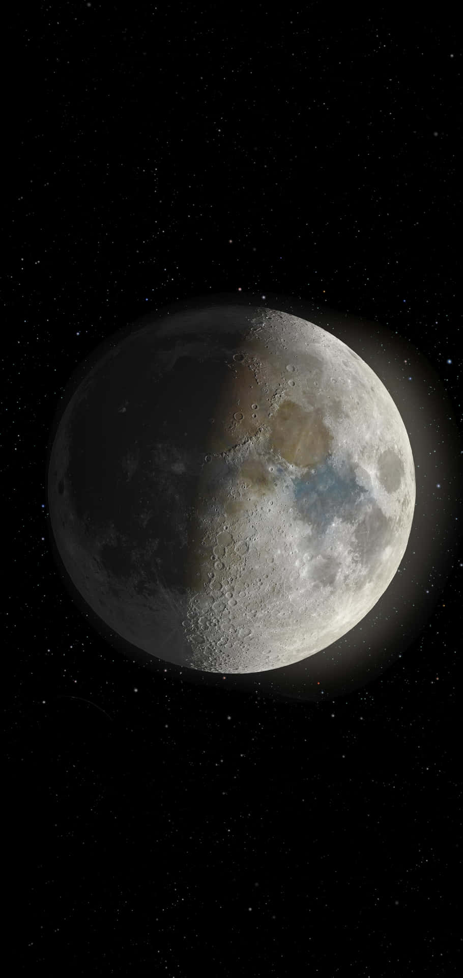 Esplorale Misteriose Profondità Dello Spazio Nero Sfondo