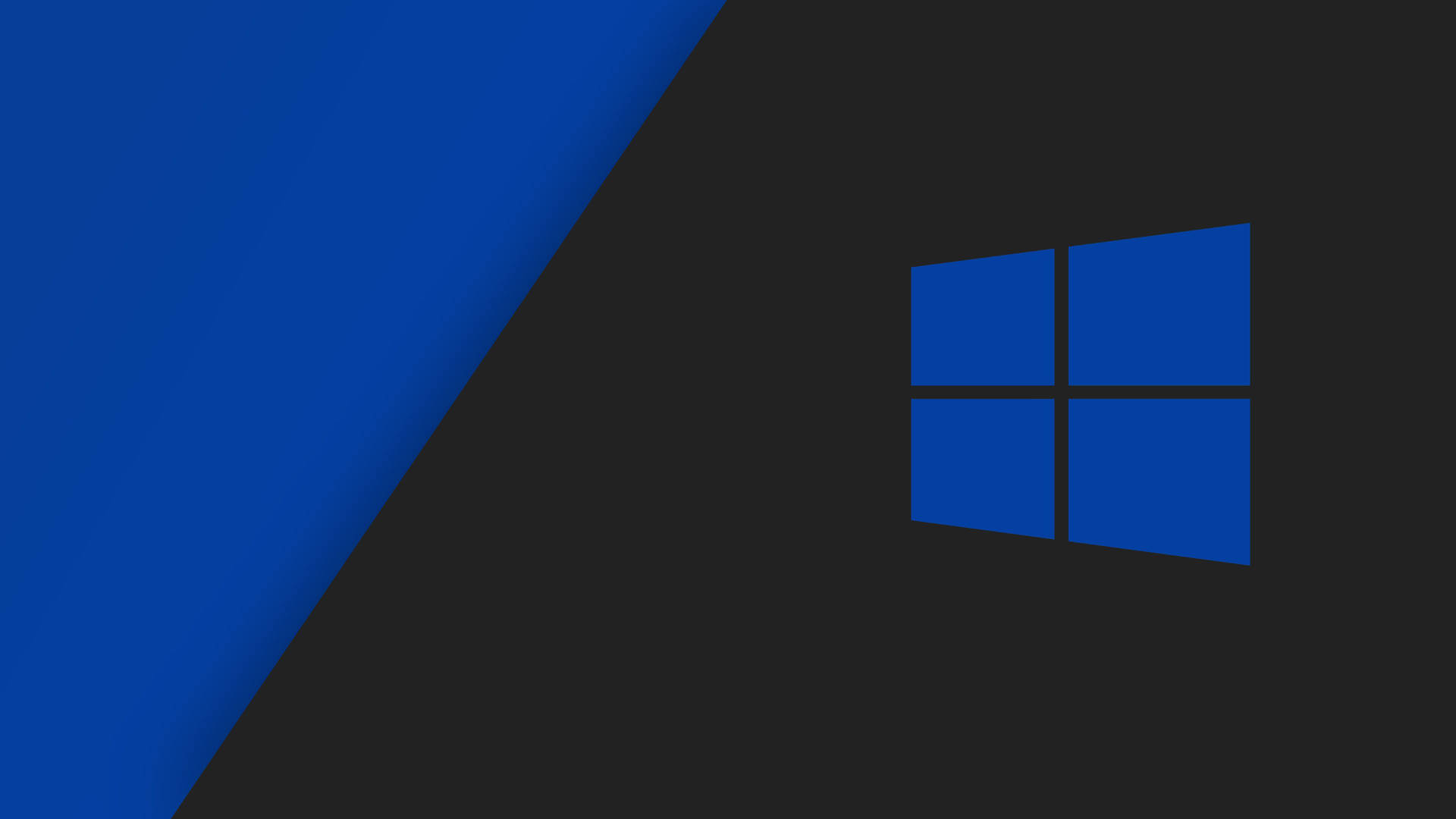 Siniharmaa Windows 10 Taustakuva