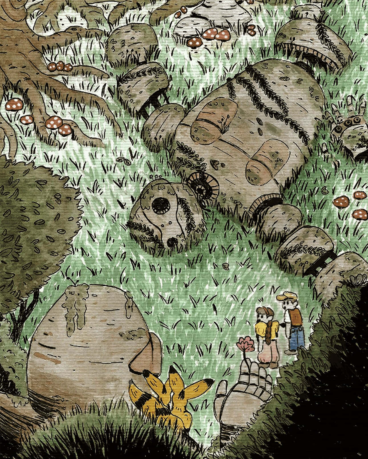 Mysteeri Linna Pilvissä Taustakuva