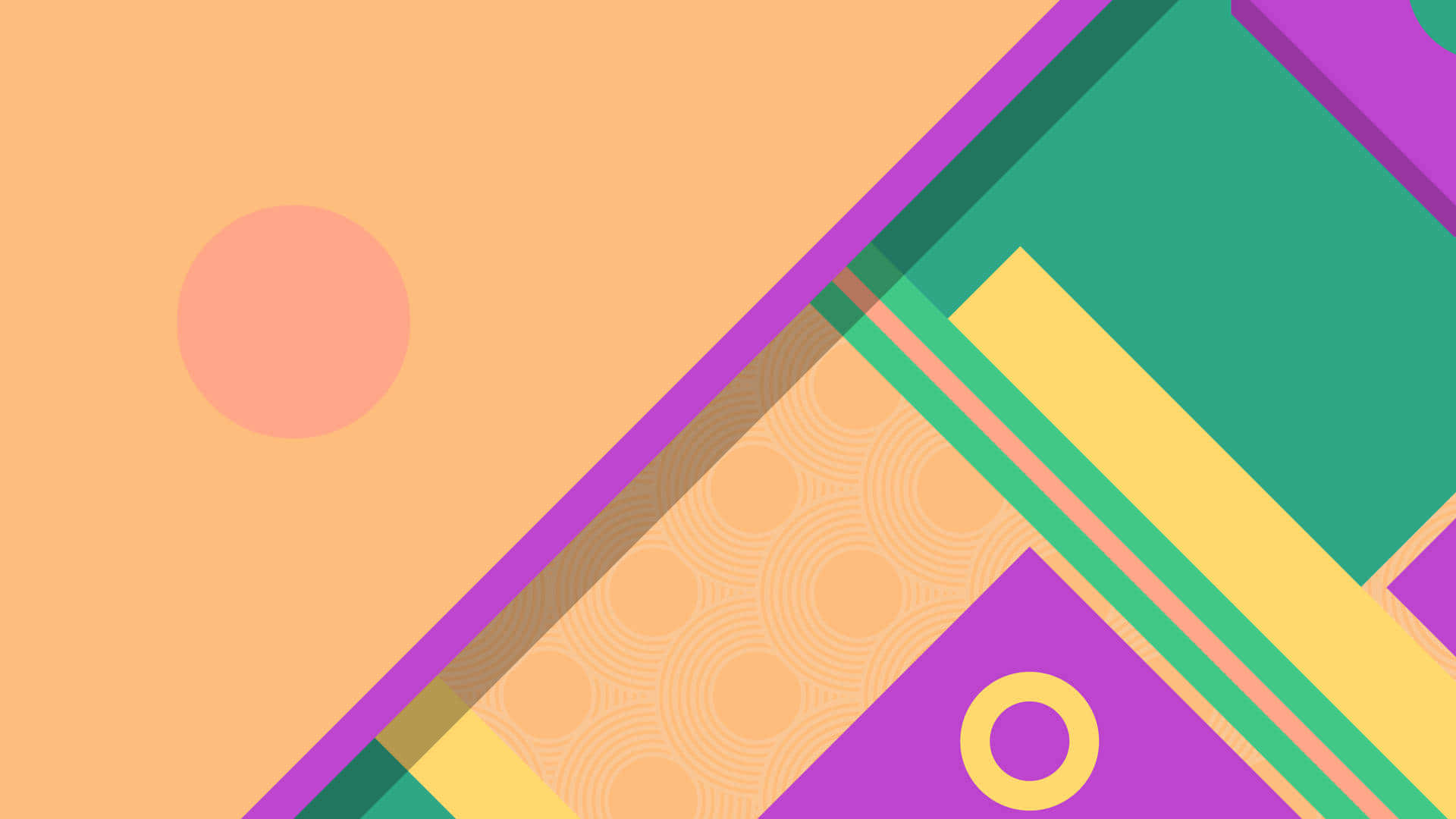 Endigitalt Akvarellerad Målning Av En Ökenlandskap, Med En Väg Som Löper Genom Det. Wallpaper