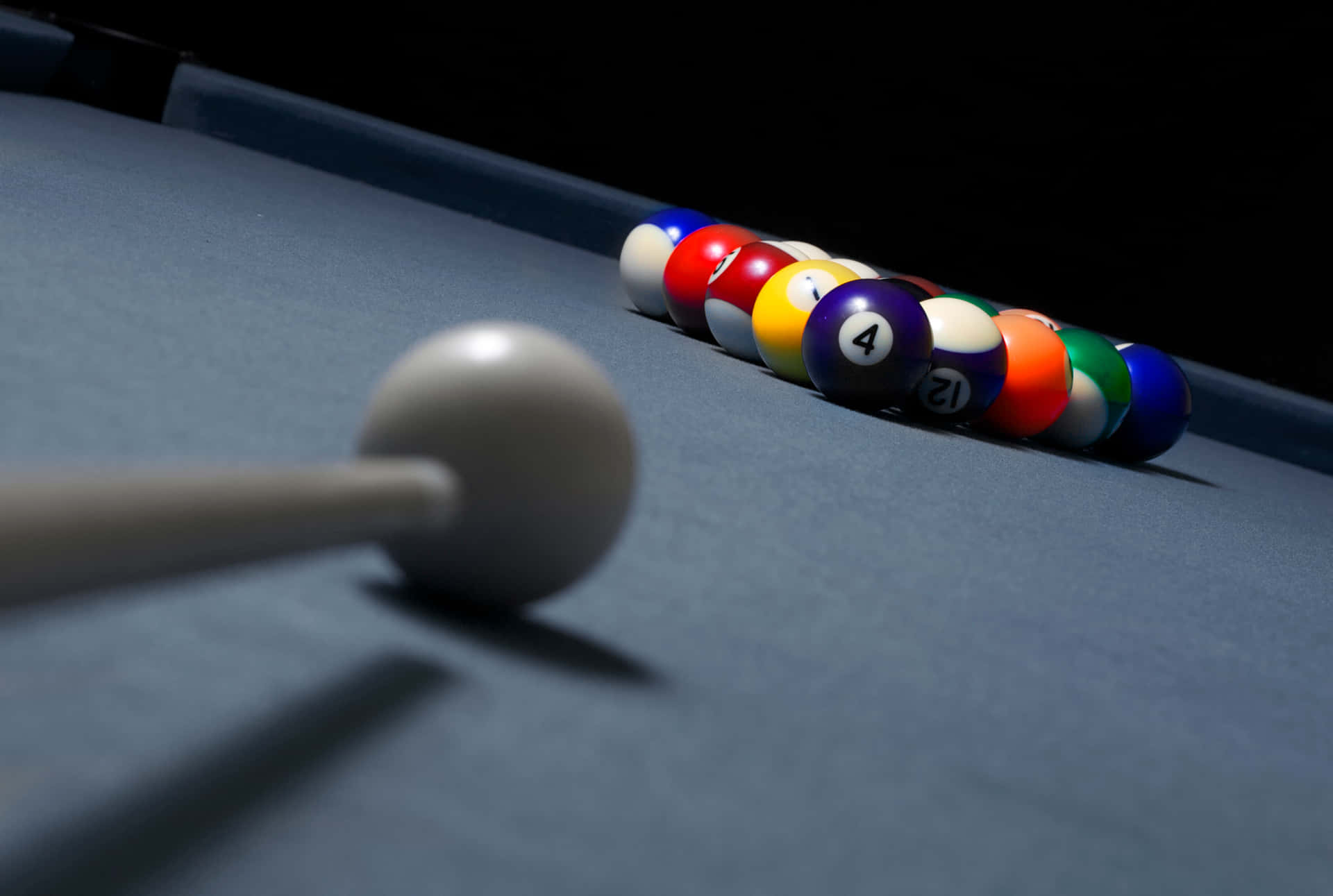 Cue Ball Pool Billiard Table (biljardbollstappsbord In Swedish) Would Make A Great Computer Wallpaper For Any Billiards Enthusiast. The Image Of A Well-maintained Pool Table With A Perfectly Placed Cue Ball Waiting To Be Shot Would Certainly Impress Anyone Who Loves The Sport. It's A Great Way To Show Off Your Passion For The Game While Showcasing A Visually Striking And Unique Background On Your Computer. So Why Not Download It Today And Enjoy A Little Bit Of The Pool And Billiard Action On Your Screen? Wallpaper