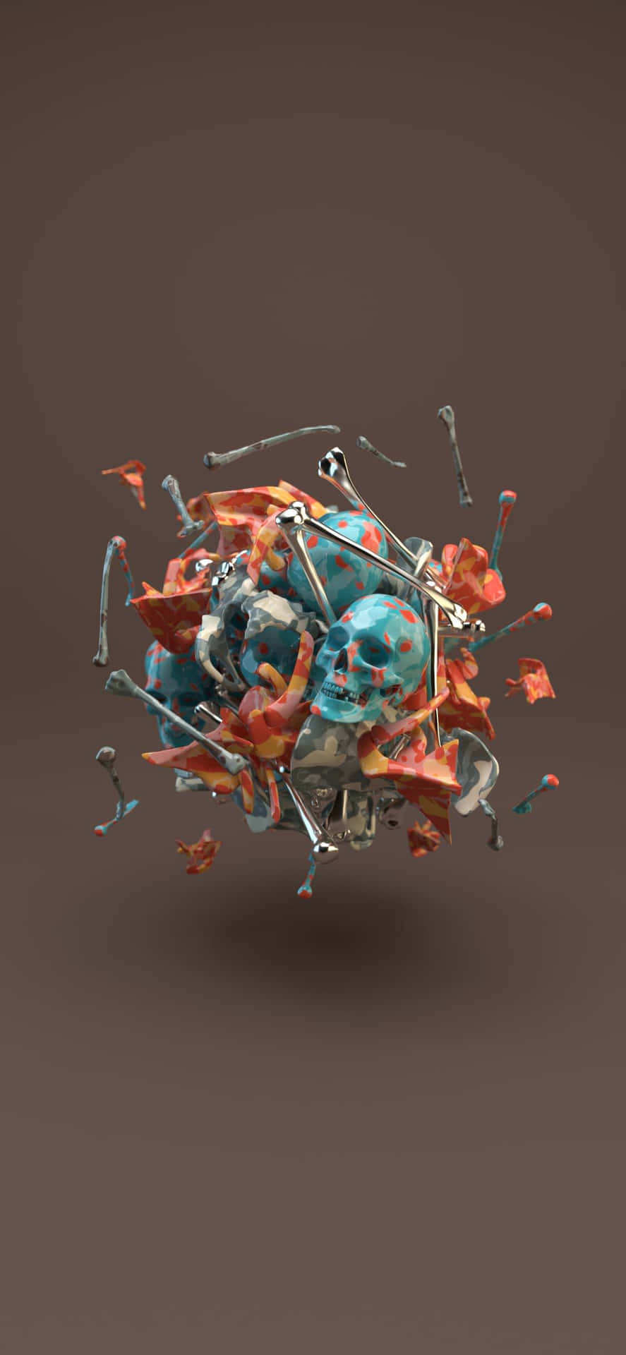 Designer Iphone Maakt Opvallen Met Luxe En Stijl Eenvoudig. Achtergrond