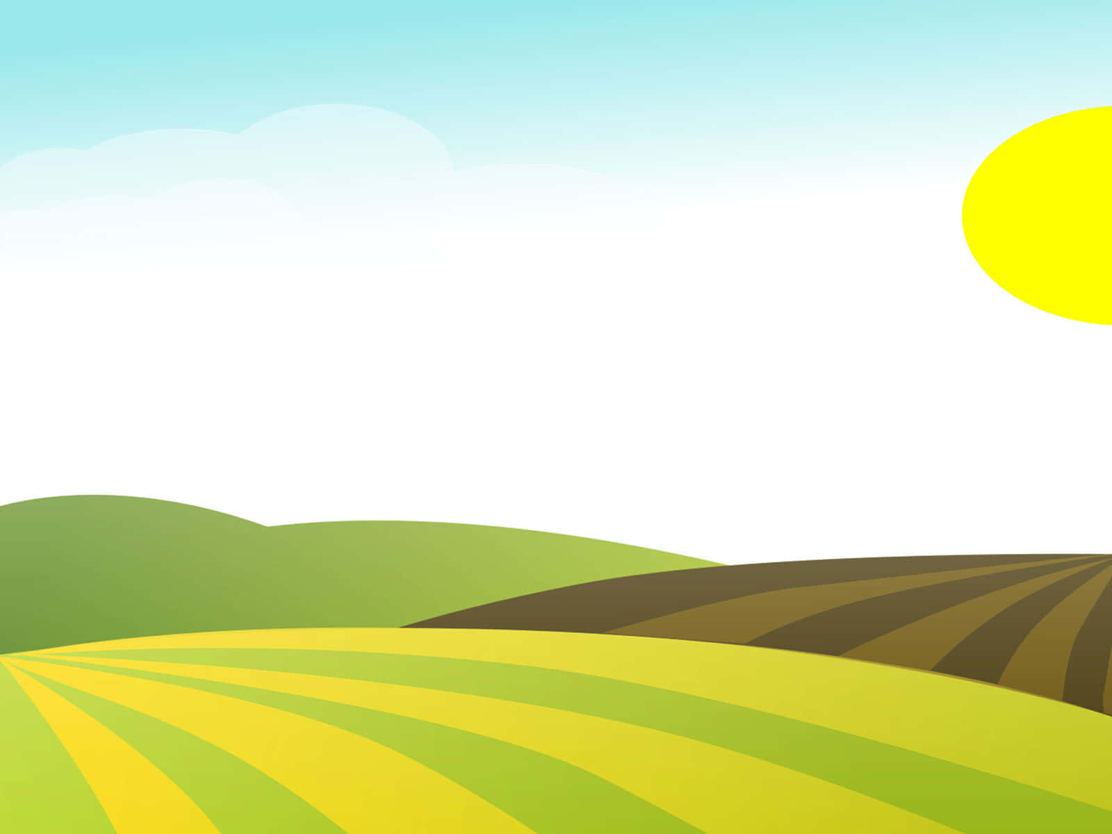 Entegnefilm Af En Gård Med En Sol.