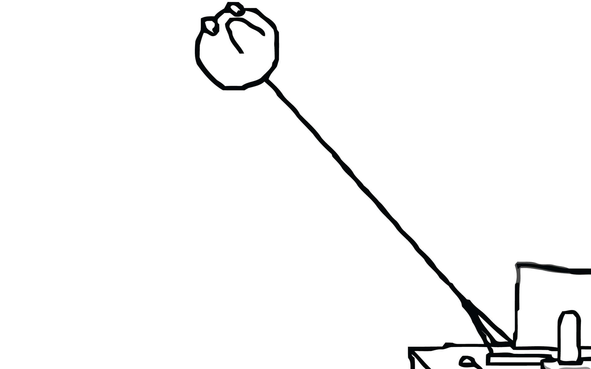 Sfondomeme Divertente Della Reazione Con Il Collo Lunghissimo.