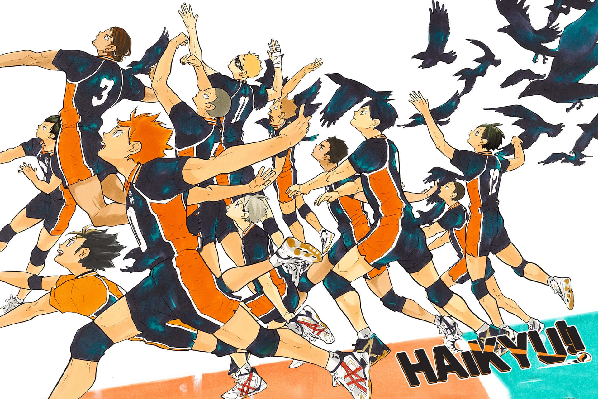 Dykhuvudstupa In I Den Spännande Världen Av Haikyuu