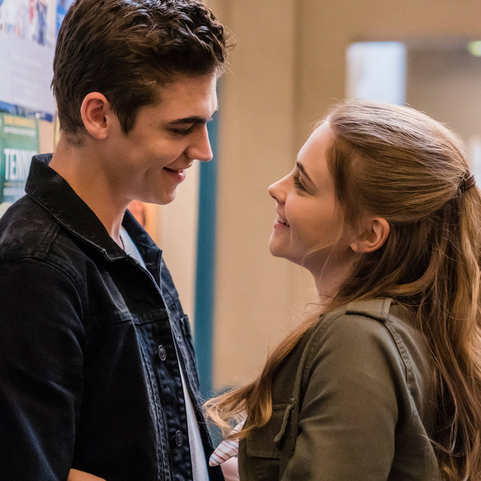 Gladere Etter Scene Bakgrunnsbildet