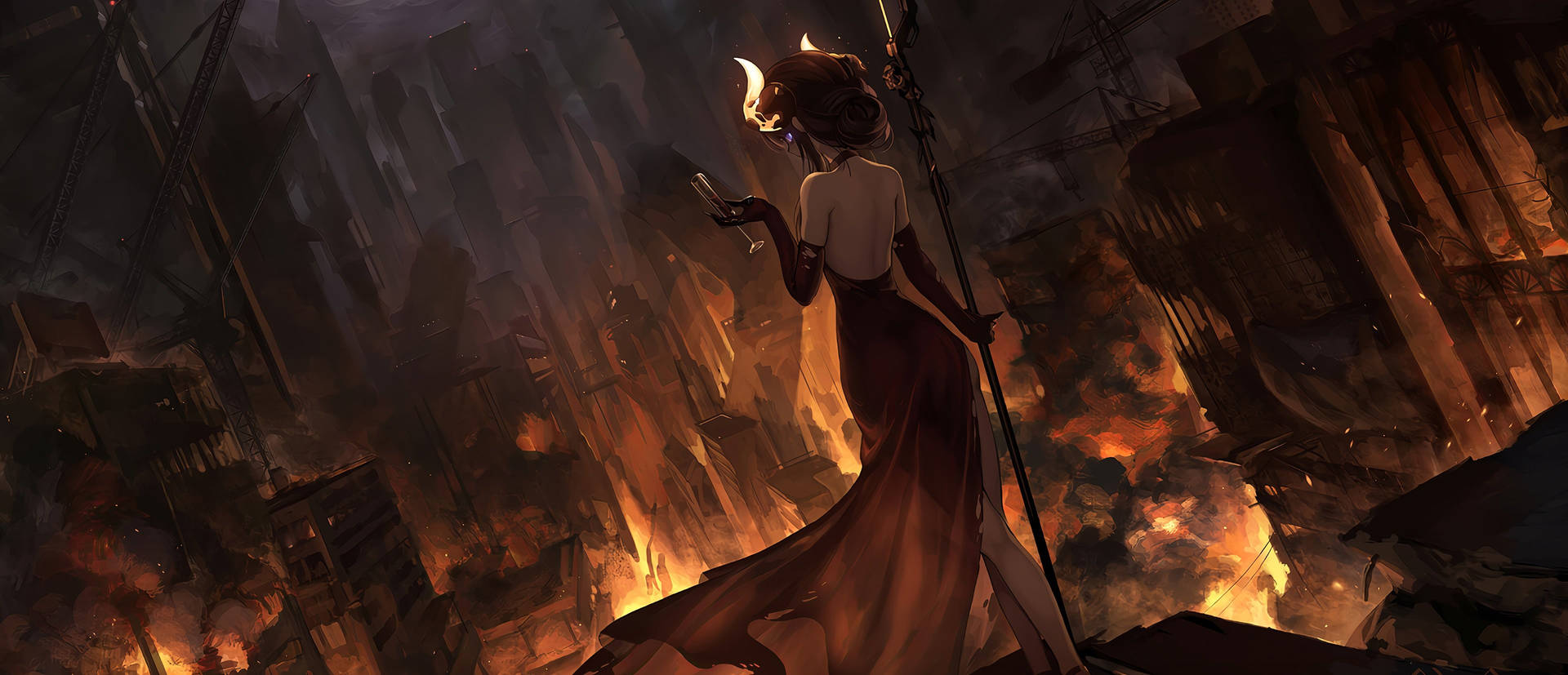 L'entrée De L'enfer Fond d'écran