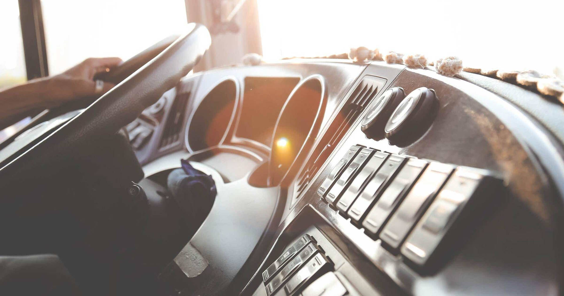 Operatoredi Veicolo Ad Alta Tecnologia. Sfondo